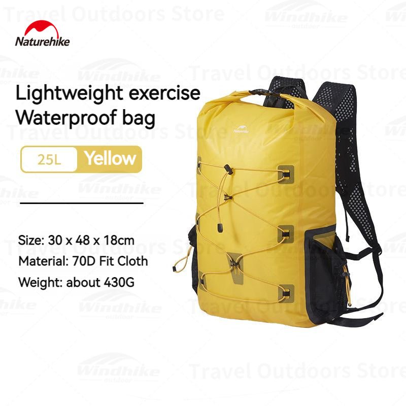 (Far Mountain) Lightweight shoulder waterproof bag - Naturexplore - Naturehike - CNH22BB003 - Yellow