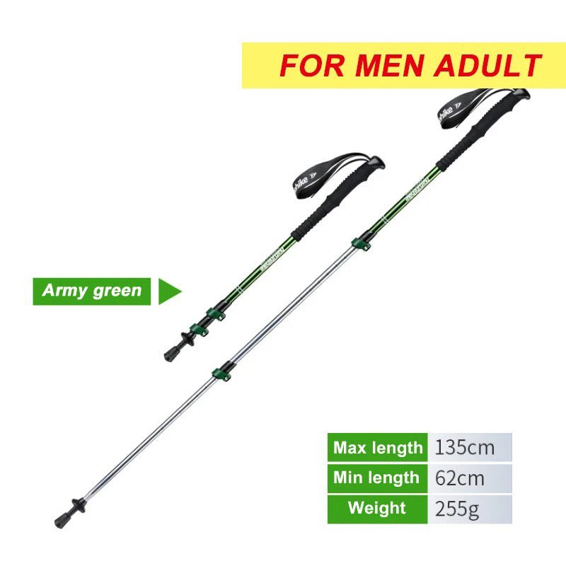 Naturehike AL trekking pole 1 pc - Naturexplore - Naturehike - NH17D001 - Z - 1 - Black