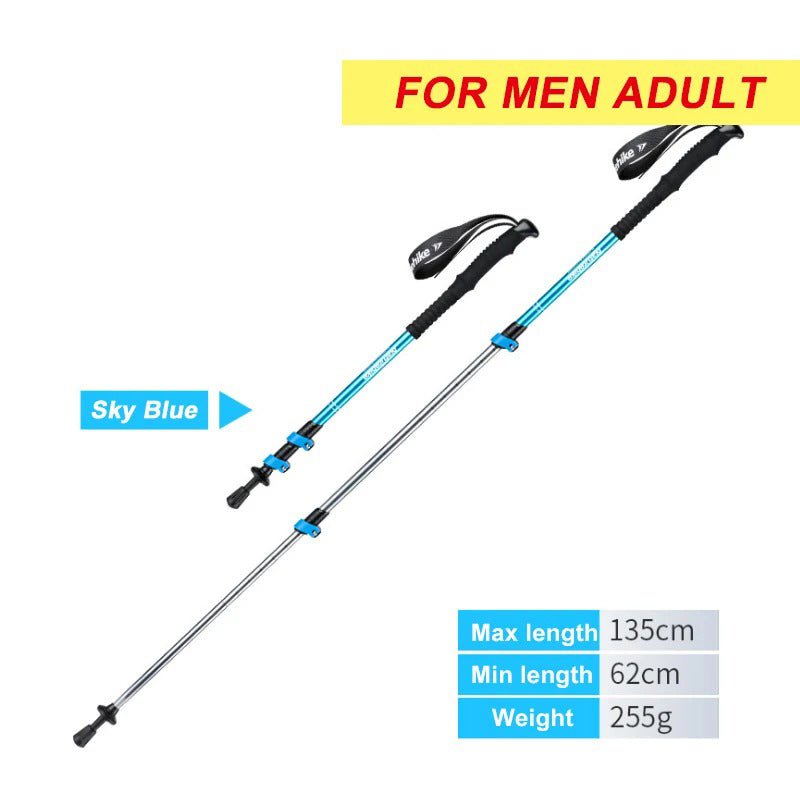 Naturehike AL trekking pole 1 pc - Naturexplore - Naturehike - NH17D001 - Z - 1 - Black