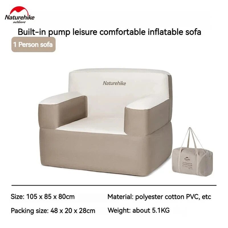 Naturehike Inflatable sofa with built-in pump - Naturexplore - Naturehike - CNH22DZ023 - Single