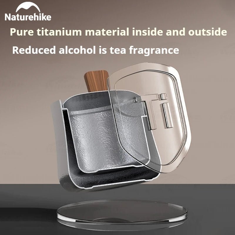 Naturehike Pure Titanium Tea Set - Naturexplore - Naturehike - CNK2450CF025 - 