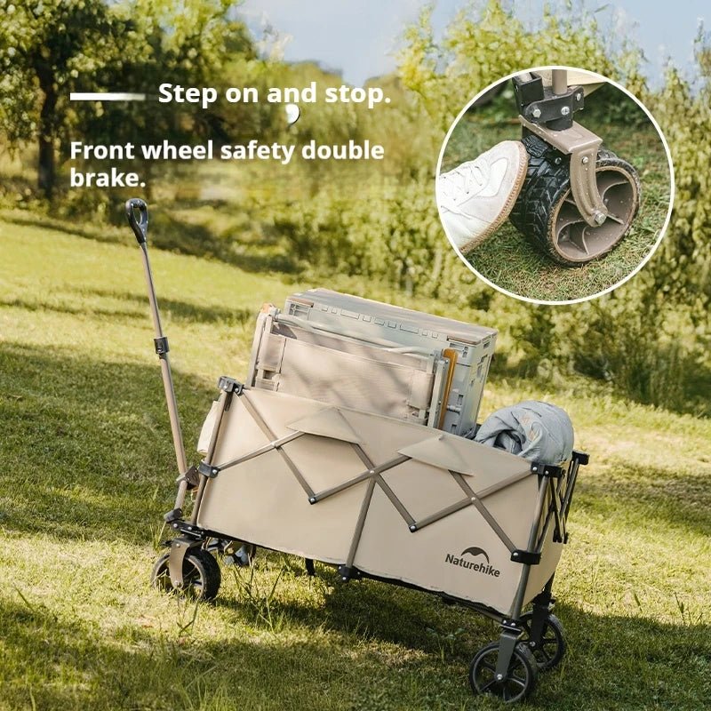 Rubik's Cube JL All Terrain Gathering Cart - Naturexplore - Naturehike - CNK2450JJ017 - Khaki 280L