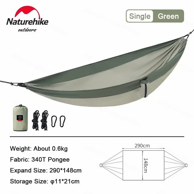 Ultralight swing hammock - Naturexplore - Naturehike - NH21DC011 - Green