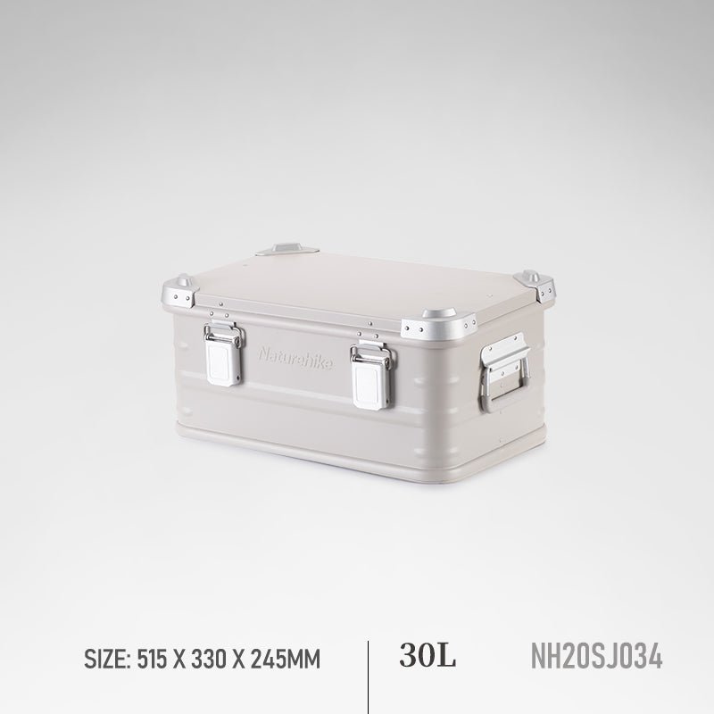 Aluminum alloy storage box - Naturexplore - Naturehike - NH20SJ034 - Small-30L