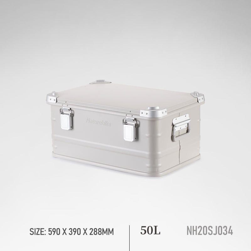 Aluminum alloy storage box - Naturexplore - Naturehike - NH20SJ034 - Med-50L