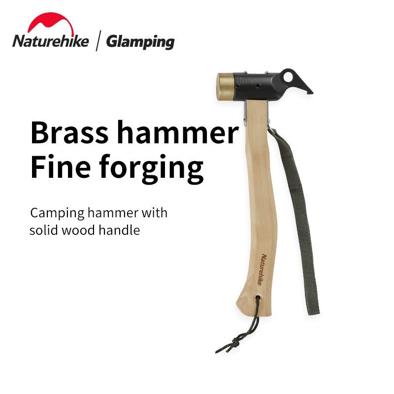 Camping hammer with solid wood handle - Naturexplore - Naturehike - NH20PJ083 -