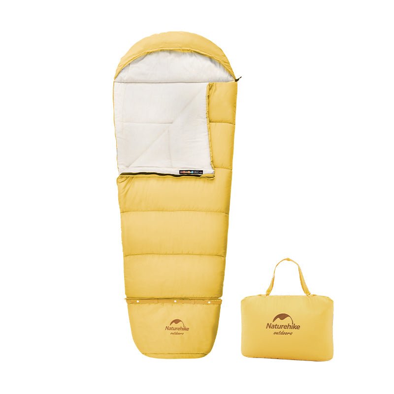 Children's growing sleeping bag - Naturexplore - Naturehike - NH21MSD01 - Brassica yellow