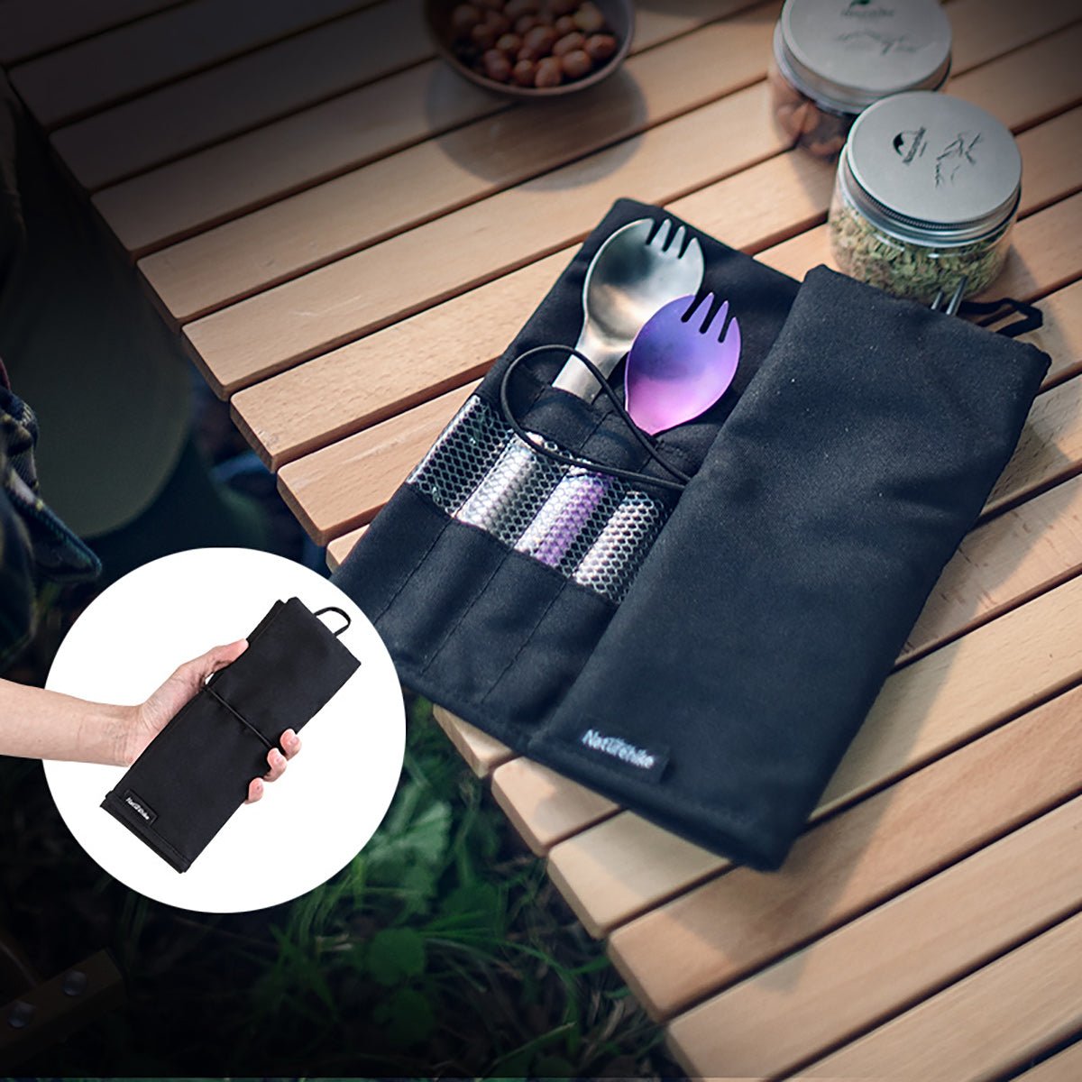 Cutlery storage bag - Naturexplore - Naturehike - NH19C010-D -