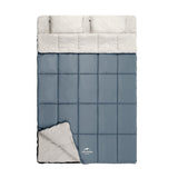 Double cotton sleeping bag with pillow - Naturexplore - Naturehike - NH21MSD05 - Shadow Blue