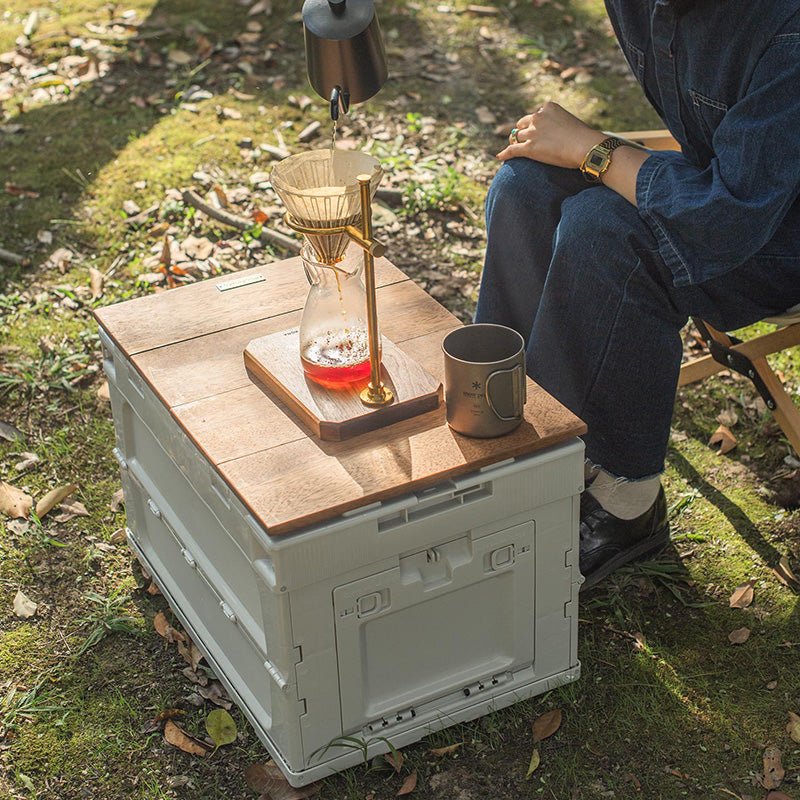 Folding storage box - Naturexplore - Naturehike - NH21SNX01 - Wood tabletop