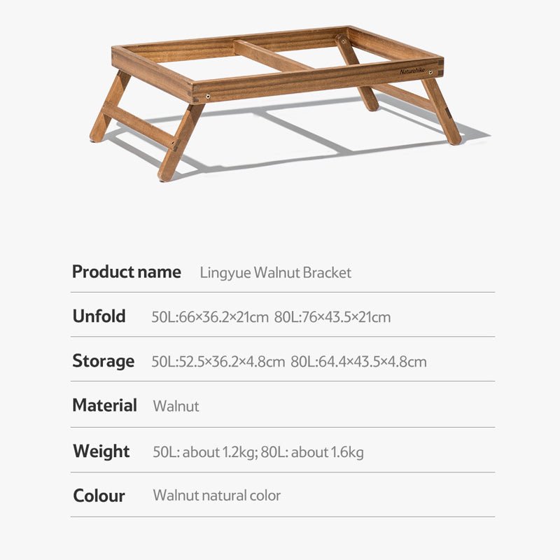 Folding storage box - Naturexplore - Naturehike - NH21SNX01 - Wood tabletop