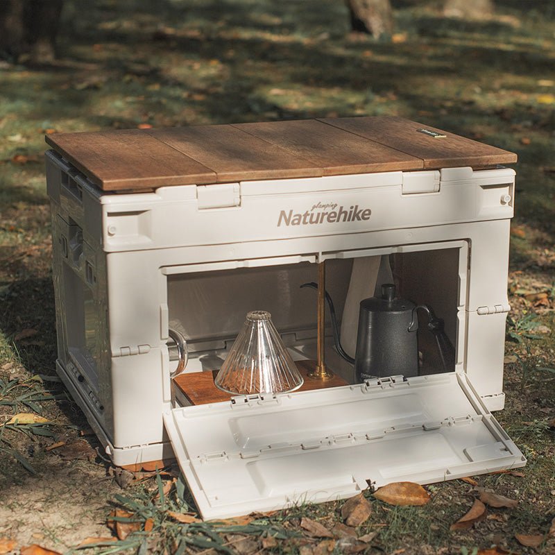 Folding storage box - Naturexplore - Naturehike - NH21SNX01 - Wood tabletop