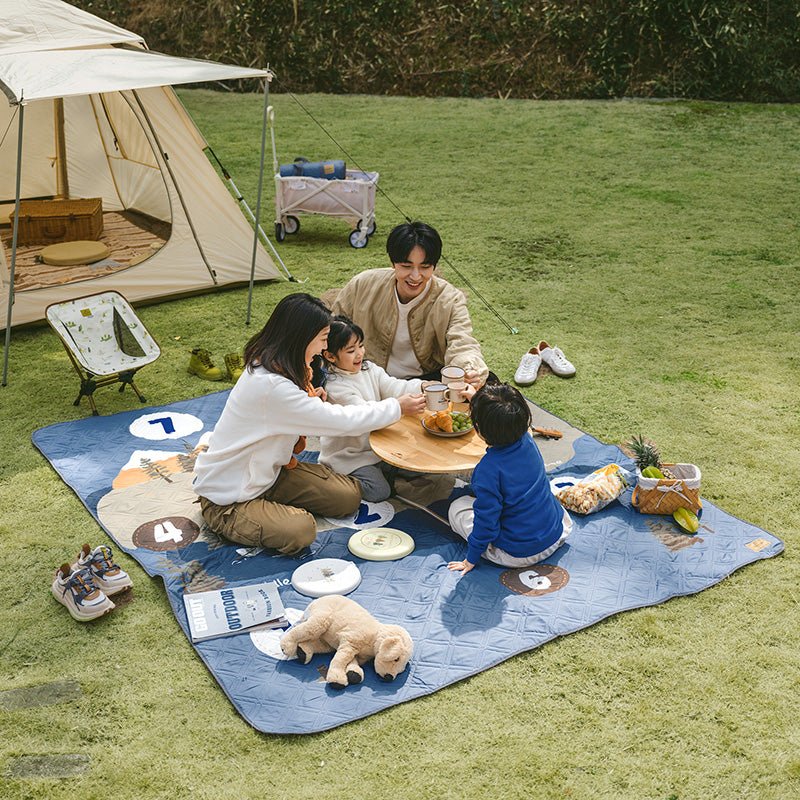 Game Garden Ultrasonic picnic mat - Naturexplore - Naturehike - CNH22DZ14003 - Khaki