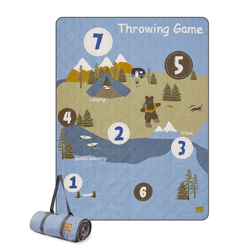 Game Garden Ultrasonic picnic mat - Naturexplore - Naturehike - CNH22DZ14003 - Blue