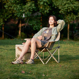 Gathering X-shaped chair (armrest version) - Naturexplore - Naturehike - CNH23JU13002 - Vine yellow