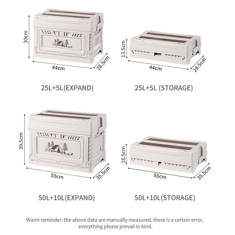 (Ling Yue S) PP folding storage box - Naturexplore - Naturehike - CNH22SN019 - 25L+5L
