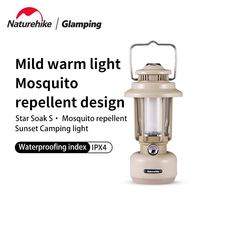 Mosquito Repellent Camping Lamp - Naturexplore - Naturehike - CNH22DQ011 - Black