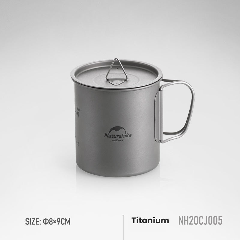 Naturehike Titanium cup - Naturexplore - Naturehike - NH20CJ005 - 600 ML