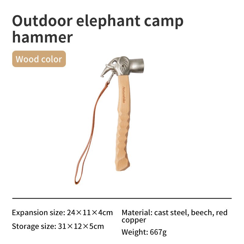 Outdoor elephant camp hammer - Naturexplore - Naturehike - CNH22ZP022 -