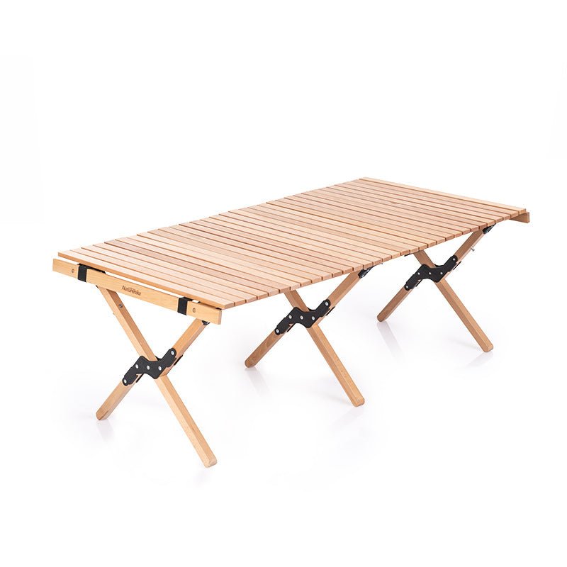 Outdoor folding egg roll table - Naturexplore - Naturehike - NH19JJ009 - Wood