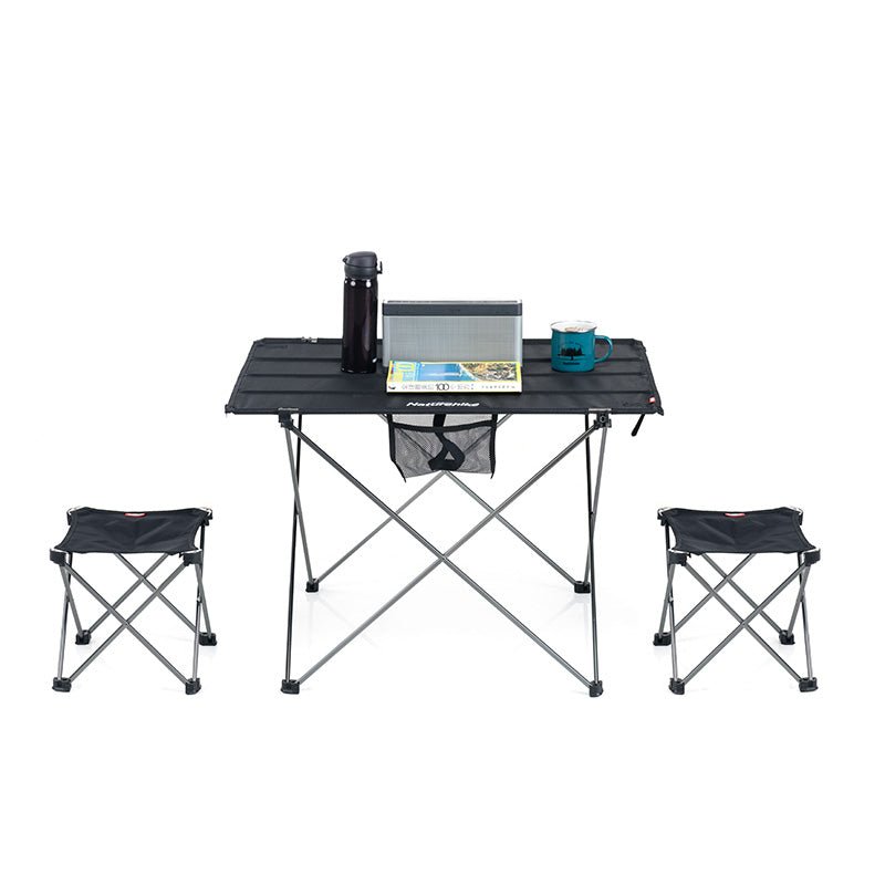 Outdoor lightweight folding table - Naturexplore - Naturehike - NH20JJ020 - L-Black