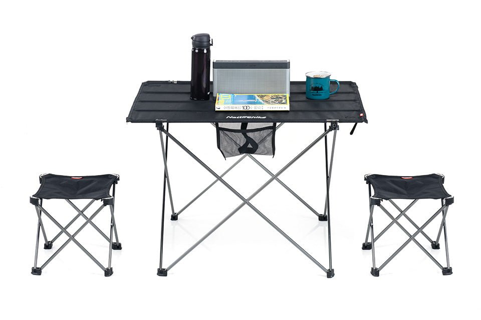 Outdoor lightweight folding table - Naturexplore - Naturehike - NH20JJ020 - L-Black