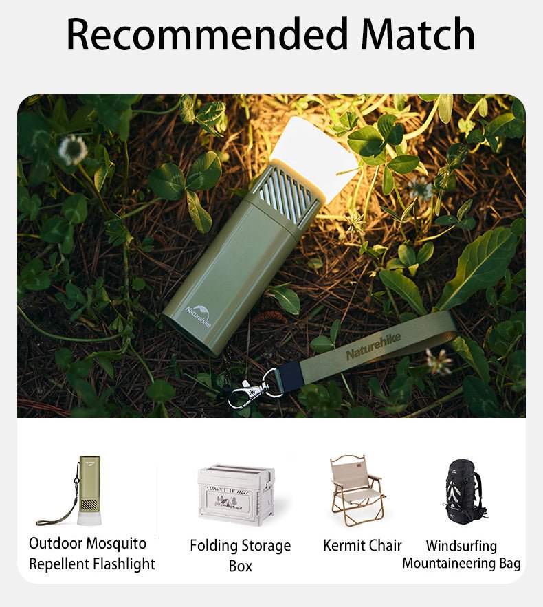 Outdoor mosquito repellent flashlight - Naturexplore - Naturehike - CNH22DQ021 -