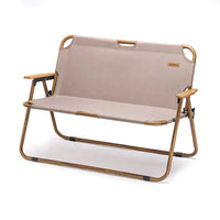 Outdoor Portable Double Folding Chair - Naturexplore - Naturehike - NH20JJ002 - Khaki