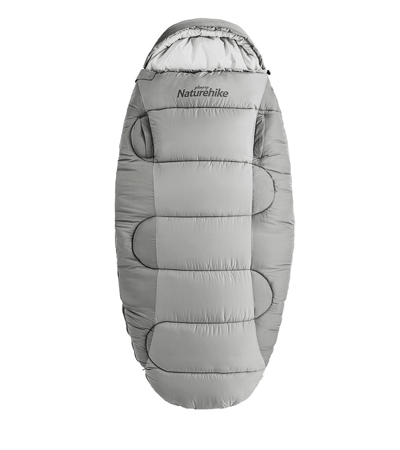 Oval sleeping bag - Naturexplore - Naturehike - NH20MSD03 - (PS300) Grey