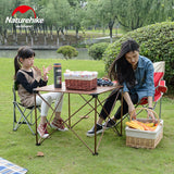 Portable Aluminium Folding Table - Naturexplore - Naturehike - NH16Z016-S - Titanium