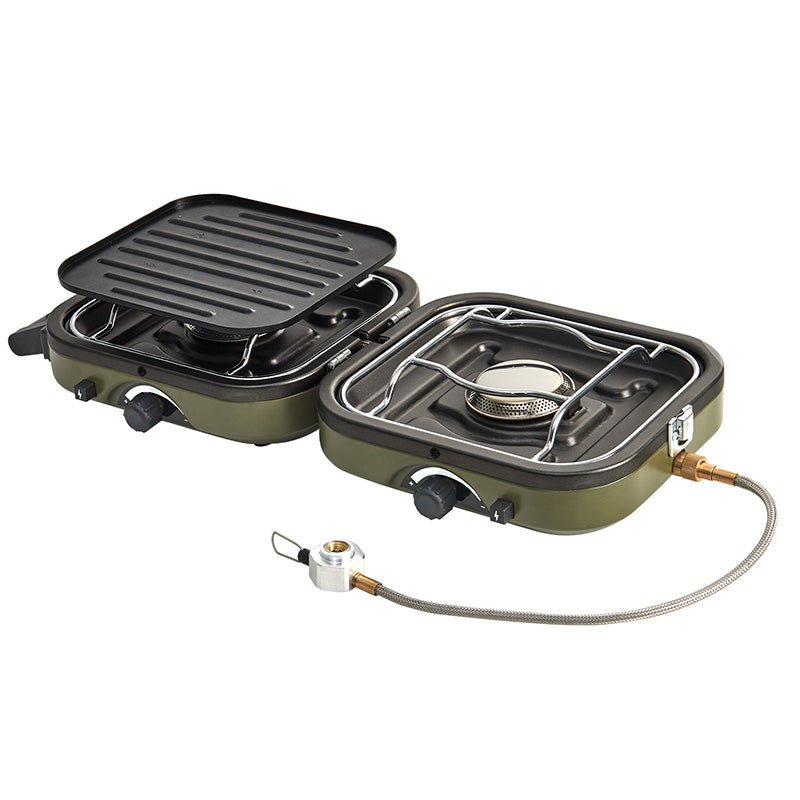 Pre-Order | Double Burner Folding Gas Stove | ETA October - Naturexplore - Naturehike - NH22RJ003 -