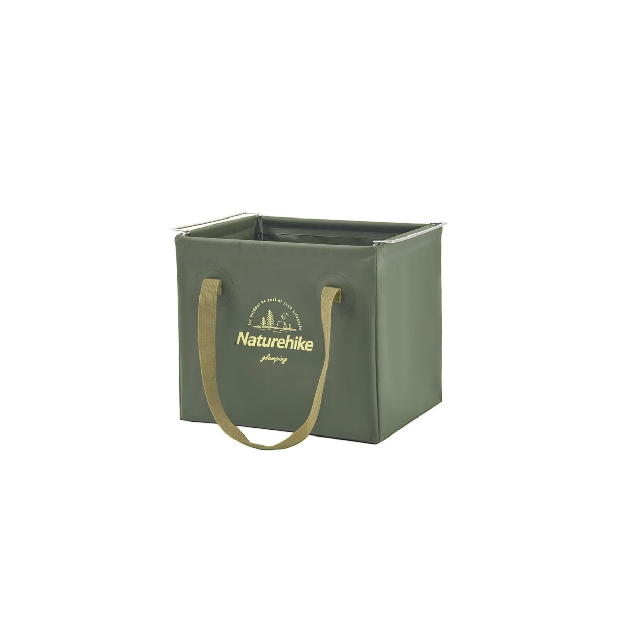 PVC Folding Water bucket - 20L - Naturexplore - Naturehike - CNH22SN002 - Light brown/20L