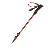 (Qingfeng) Carbon fiber trekking pole - Naturexplore - Naturehike - CNK2300DS010 - Red 135 cm