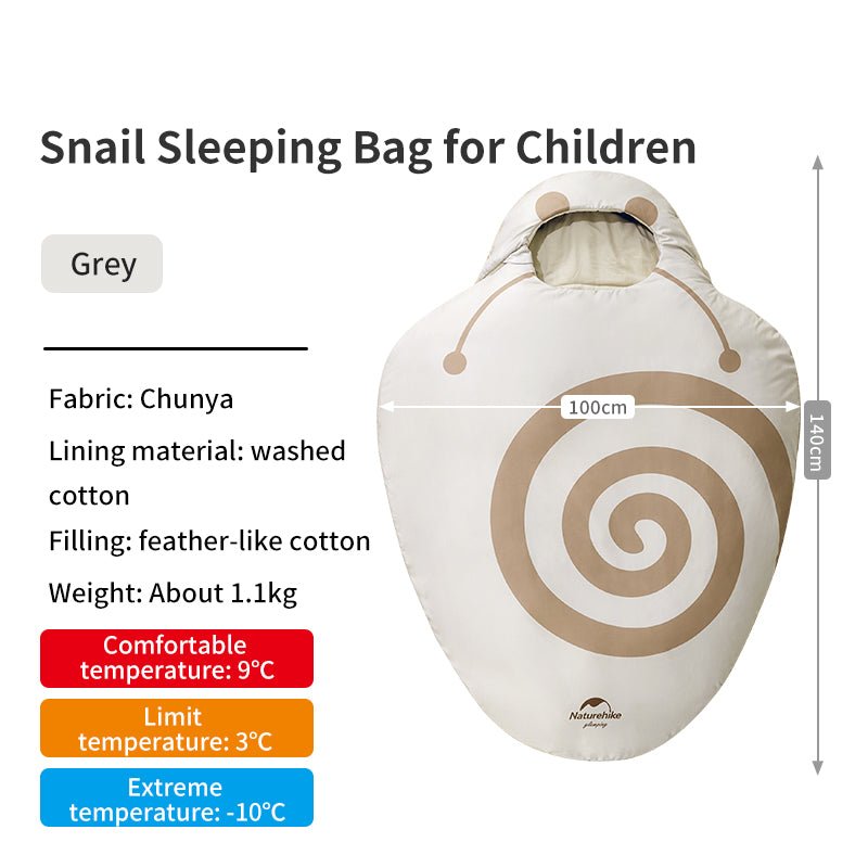 Snail children sleeping bag - Naturexplore - Naturehike - CNH22SD004 -