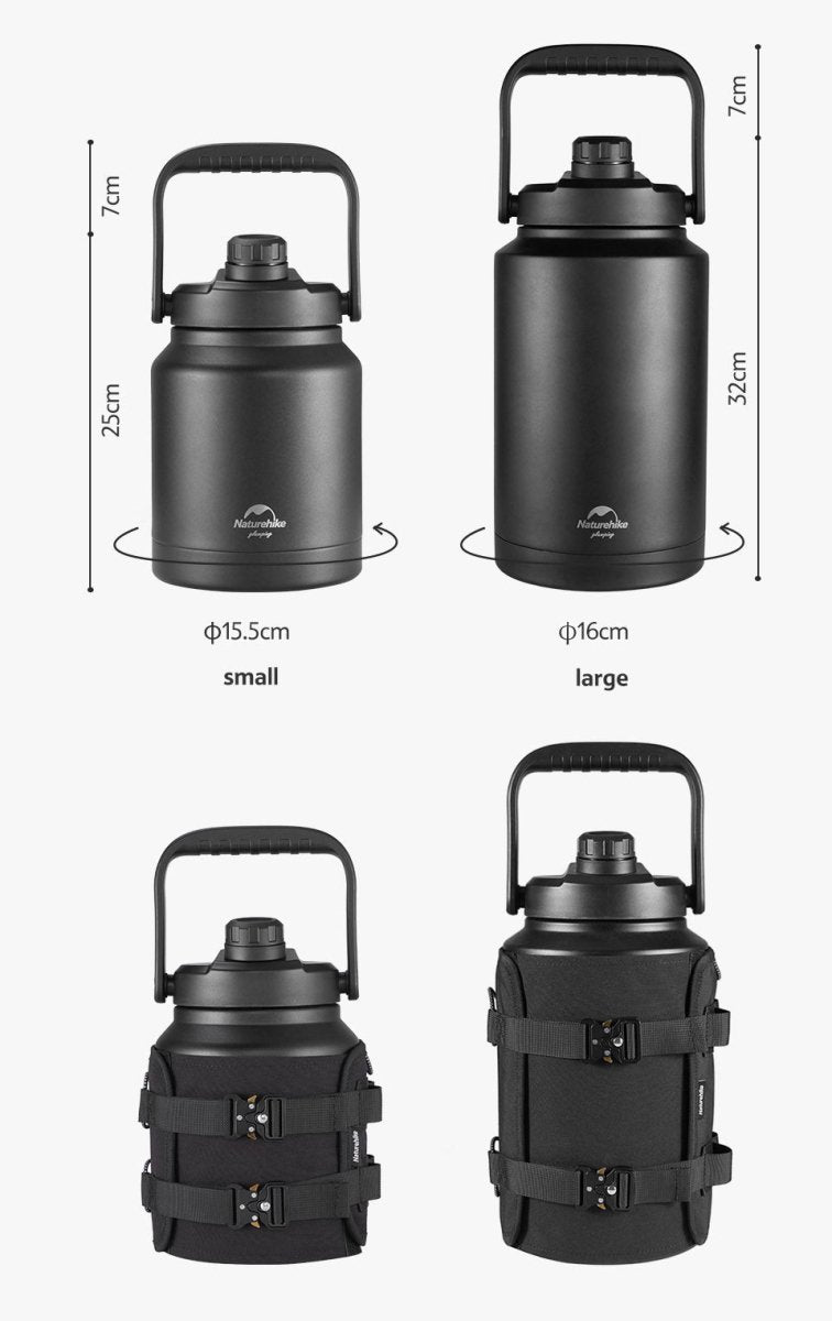 Stainless steel thermos pot - Naturexplore - Naturehike - NH22SJ001 - 3.8L