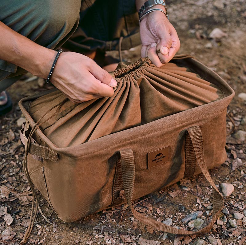 Tabletop sundries storage bag (oil wax series) - Naturexplore - Naturehike - CNH22JU011 -