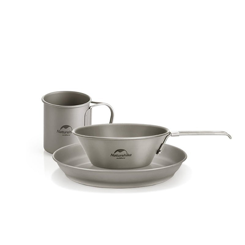 Titanium tableware set - Naturexplore - Naturehike - CNH22CJ044 -