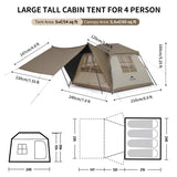 Village 5.0 Roof Automatic Tent【Canopy Version】 - Naturexplore - Naturehike - CNK2300ZP022 -